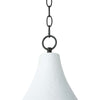 Billie Concrete Pendant - Small loop detail. Detail view.