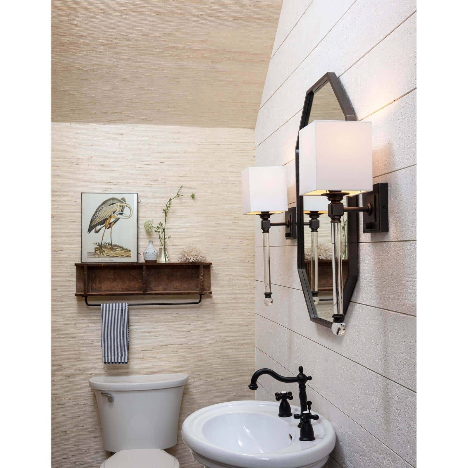 Crystal Tail Sconce Sconces