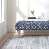 Denim Rag Ribbed Woven Cotton Rug Rugs