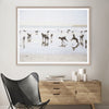 Dogs Day at the Beach. Styled in a neutral living room. Styled view.