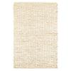 Dunes Bleached Oak Woven Jute Rug. Top view.