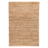 Dunes Natural Woven Jute Rug. Top view.