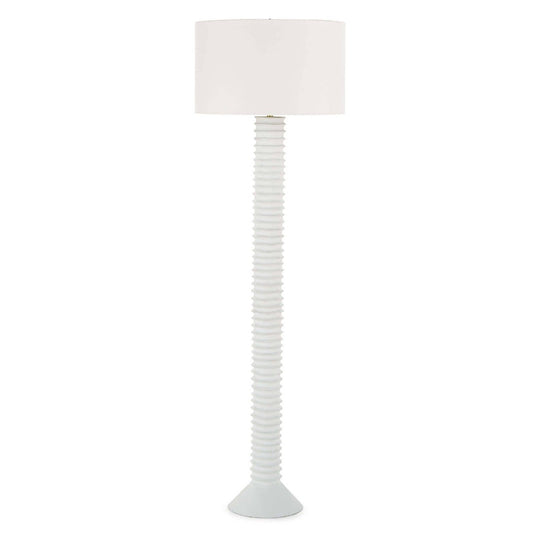 Eaton Metal Floor Lamp. Front view.