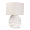 Eaton Metal Table Lamp. Front view.