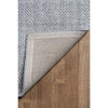 Edenbridge Rug - Grey corner detail. Detail view.