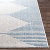 Egan Outdoor Rug corner detail. Detail view.
