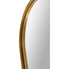 Estelle Mirror curved edge. Close-up detail view.