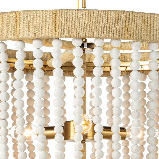 Everly Chandelier upper centre shade. Detail view.