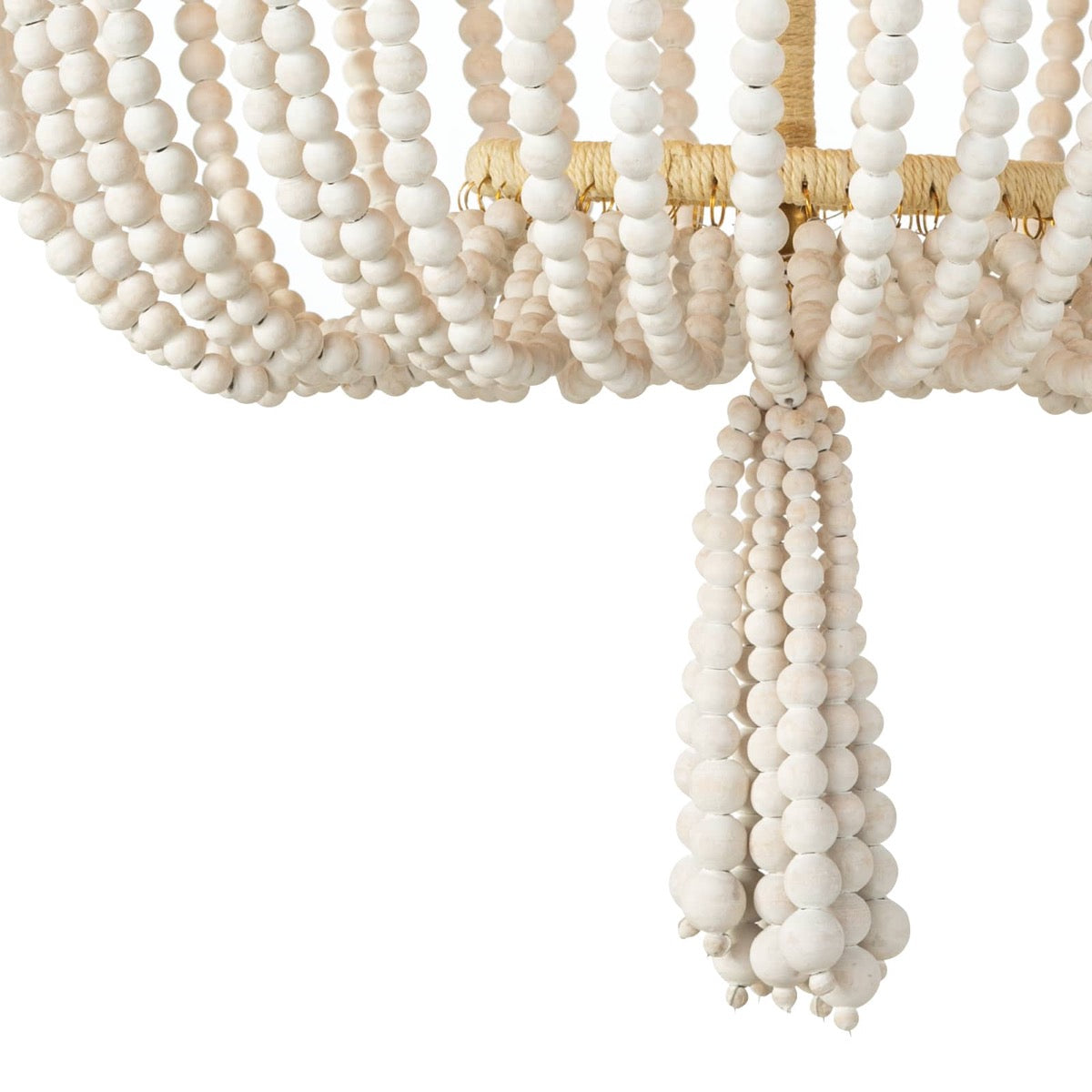Everly Chandelier lower centre shade. Detail view.