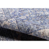 Finlay Rug - Blue pile detail. Close-up detail view.