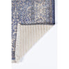 Finlay Rug - Blue corner detail. Detail view.
