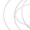 Sail Chandelier left side. Detail view.