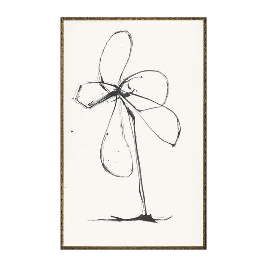 Flower Gesture II. Front view.