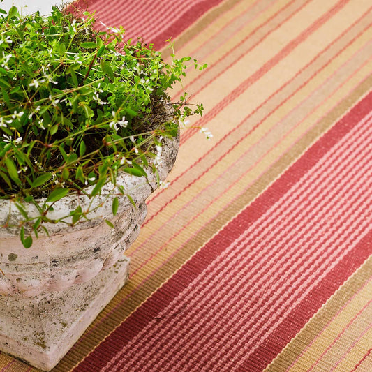 Framboise Woven Cotton Rug Rugs