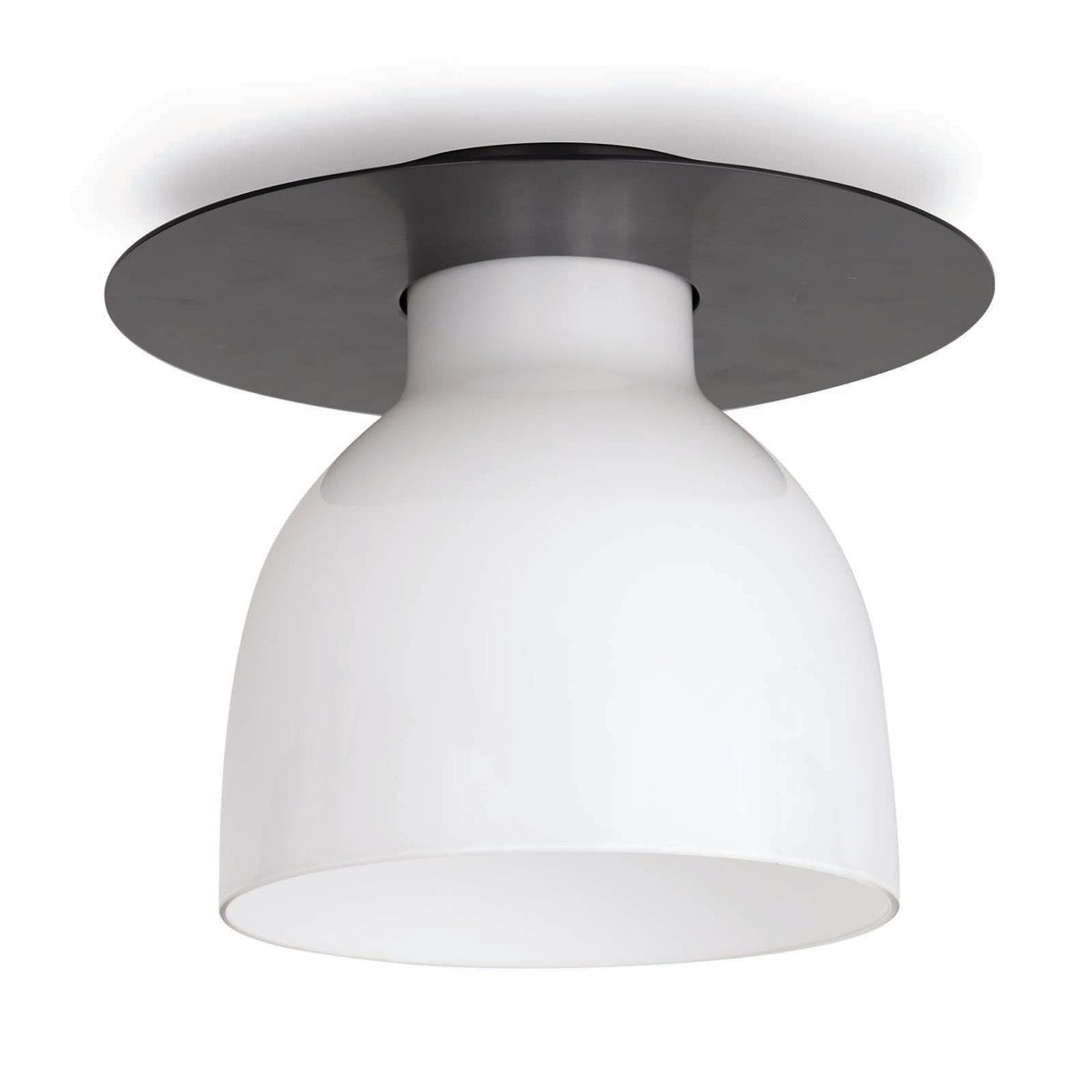 Freya Flush Mount Oil Rubbed Bronze. Front view.