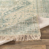 Georgia Rug corner detail. Detail view.