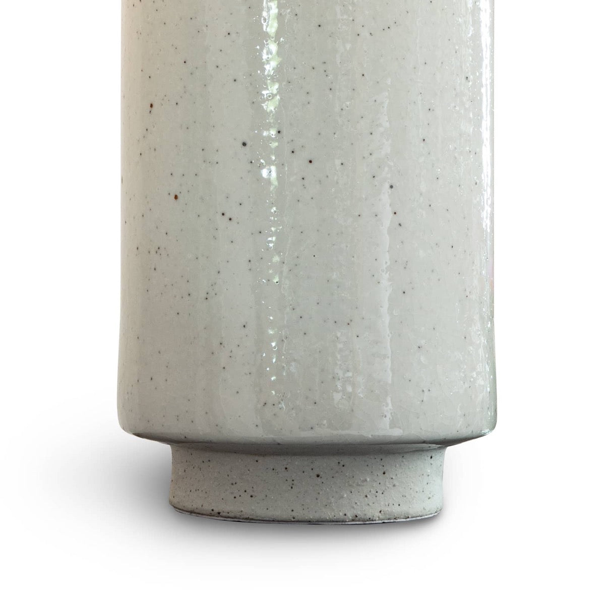 Markus Ceramic Table Lamp base. Detail view.