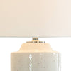 Markus Ceramic Table Lamp base shade. Detail view.