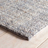 Harris Blue/Brown Micro Hooked Wool Rug Rugs