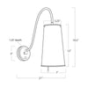Hattie Sconce Sconces