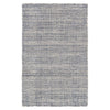 Homer Blue Loom Knotted Wool/Viscose Rug. Top view.