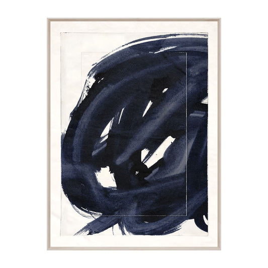 Indigo in Motion II. Front view.