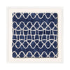 Indigo textile IV. Front view.