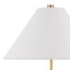 Ippolito Brass Console Lamp Table Lamps