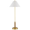 Ippolito Brass Console Lamp Table Lamps