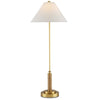 Ippolito Brass Console Lamp Table Lamps