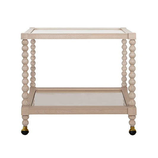 Isadore Side Table Accent Tables Cerused Oak