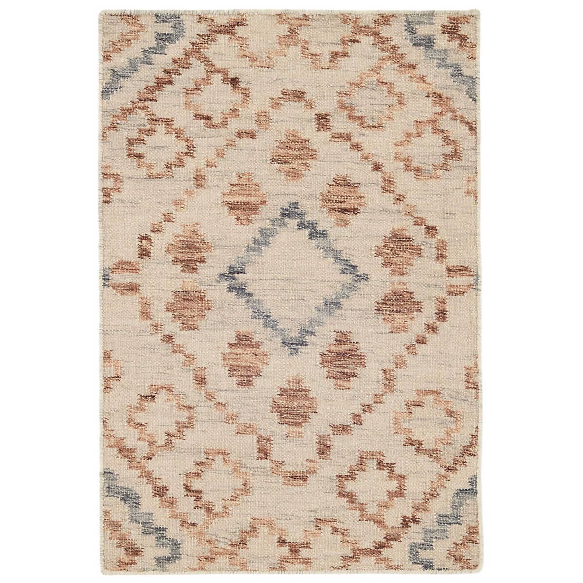Jelly Roll Sky Woven Wool Rug Rugs