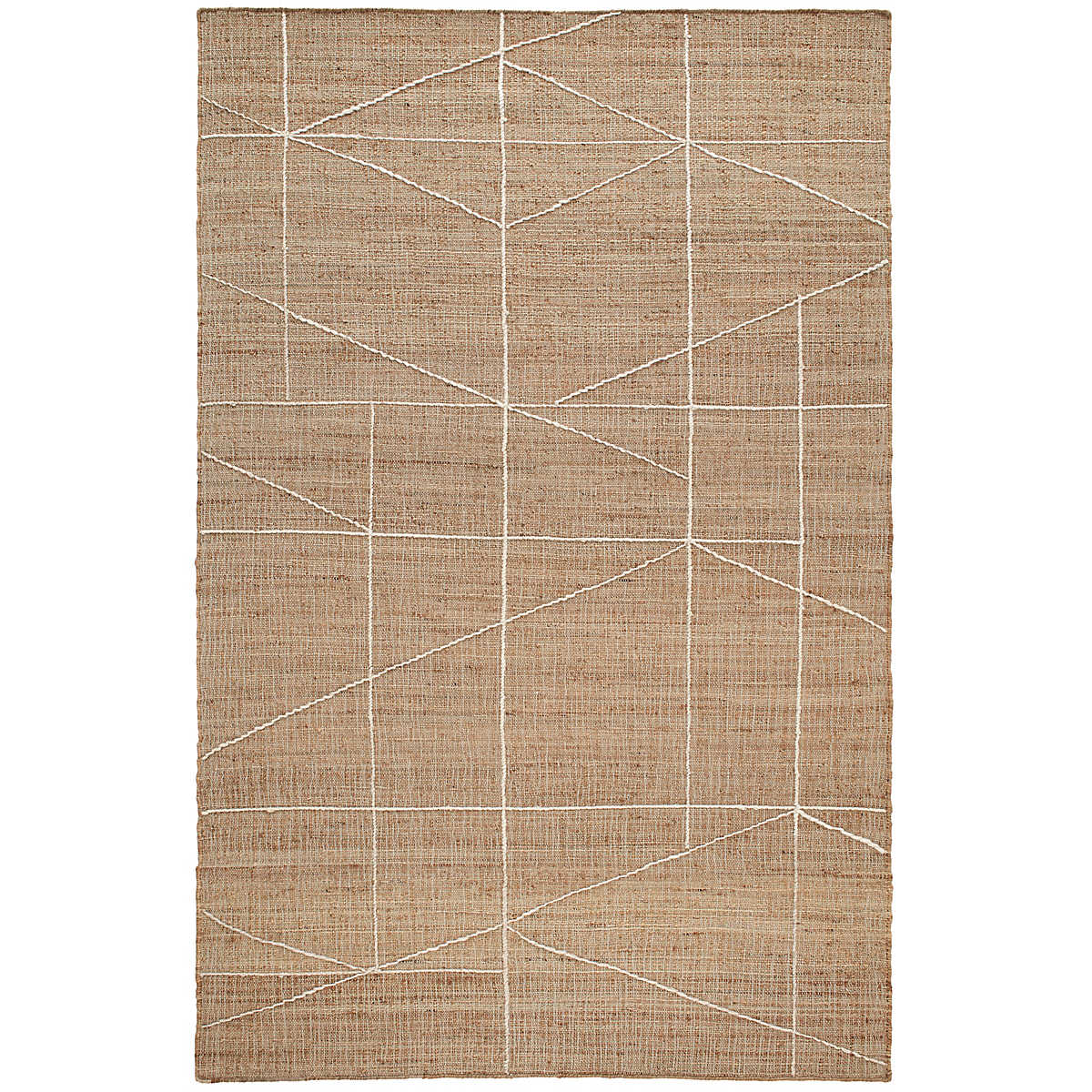 Judson Natural/Ivory Woven Jute Rug RUGS