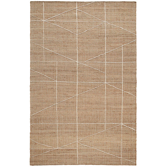 Judson Natural/Ivory Woven Jute Rug RUGS
