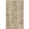 Kai Pathos Tan & Green Wool Rug
