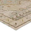 Kai Pathos Tan & Green Wool Rug