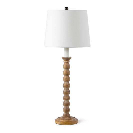 Perennial Buffet Lamp Natural. Front view.