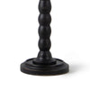 Perennial Buffet Lamp base Ebony. Detail view.