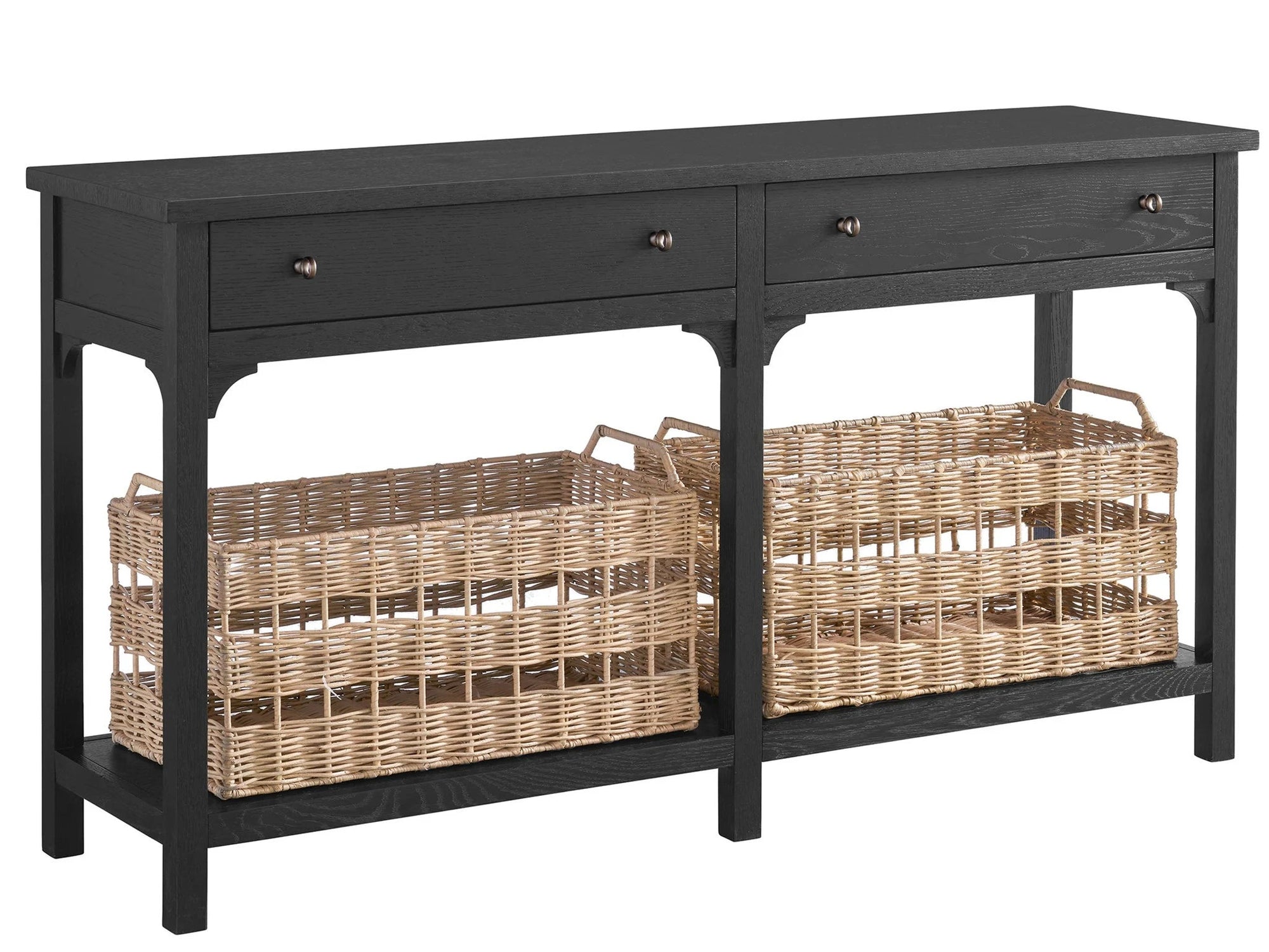 Kinsley Console Charcoal 