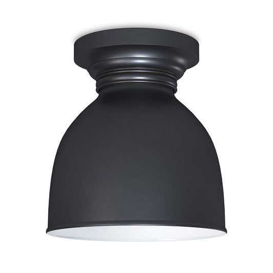 Pantry Flush Mount Oil Rubbed Bronze. Front view.
