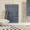 Kota Indigo Woven Wool Rug Rugs