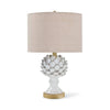 Leafy Artichoke Ceramic Table Lamp Table Lamps