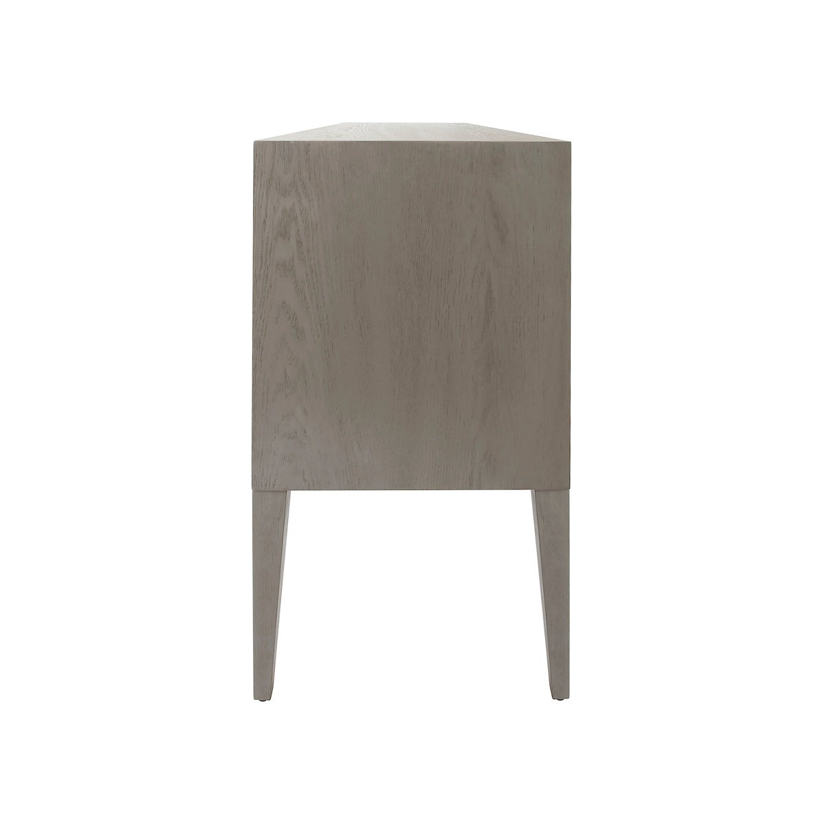 Lenore Dresser Smoke Grey Oak. Side view.