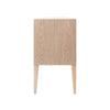 Lenore Dresser Cerused Oak. Side view.