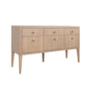 Lenore Dresser Cerused Oak. Right angle view.