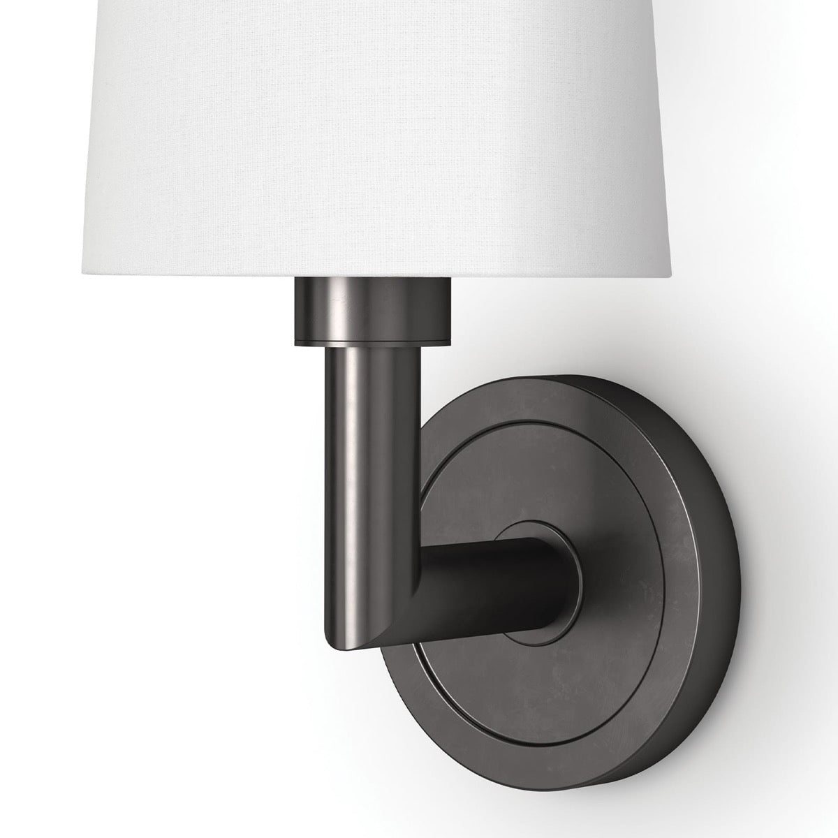 Legend Single Sconce Oil Rubbed Bronze mounting detail. Detail view.