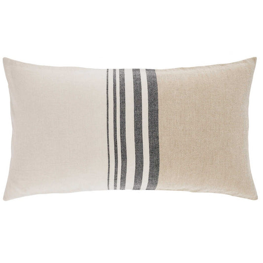 Linen Chenille Stripe Sham King