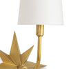 Celeste Sconce Natural Brass centre. Detail view.