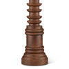 Malayan Wood Table Lamp Table Lamps