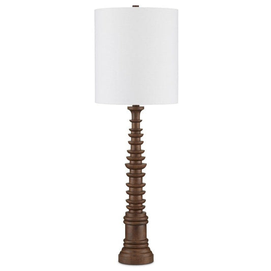 Malayan Wood Table Lamp Table Lamps